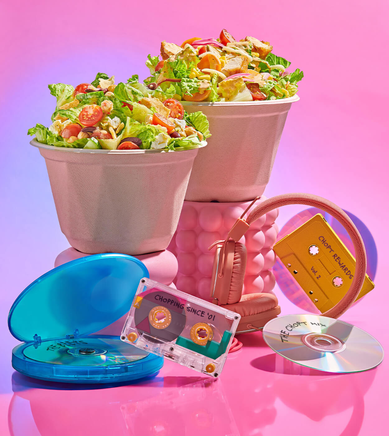 Chopt Out-of-Home Campaign: Play With Your Food