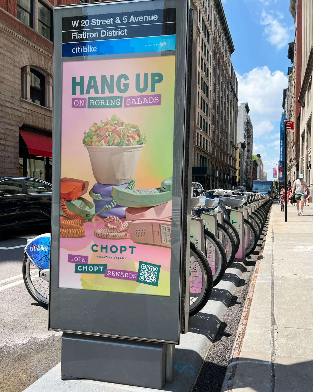Chopt Out-of-Home Campaign: Play With Your Food