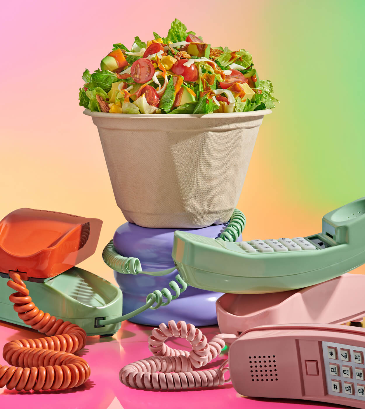 Chopt Out-of-Home Campaign: Play With Your Food