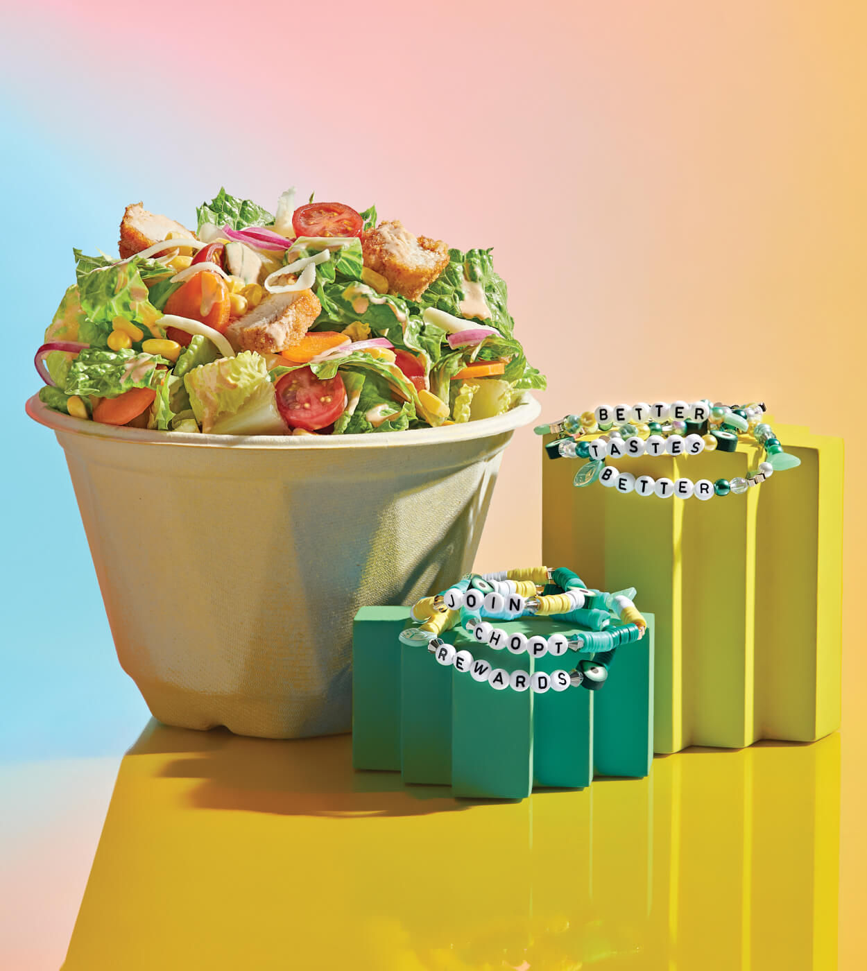 Chopt Out-of-Home Campaign: Play With Your Food