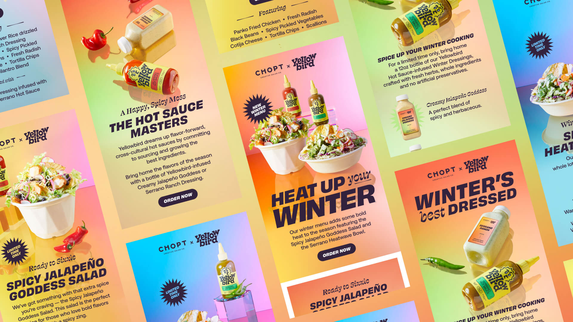 Chopt x Yellowbird Hot Sauce