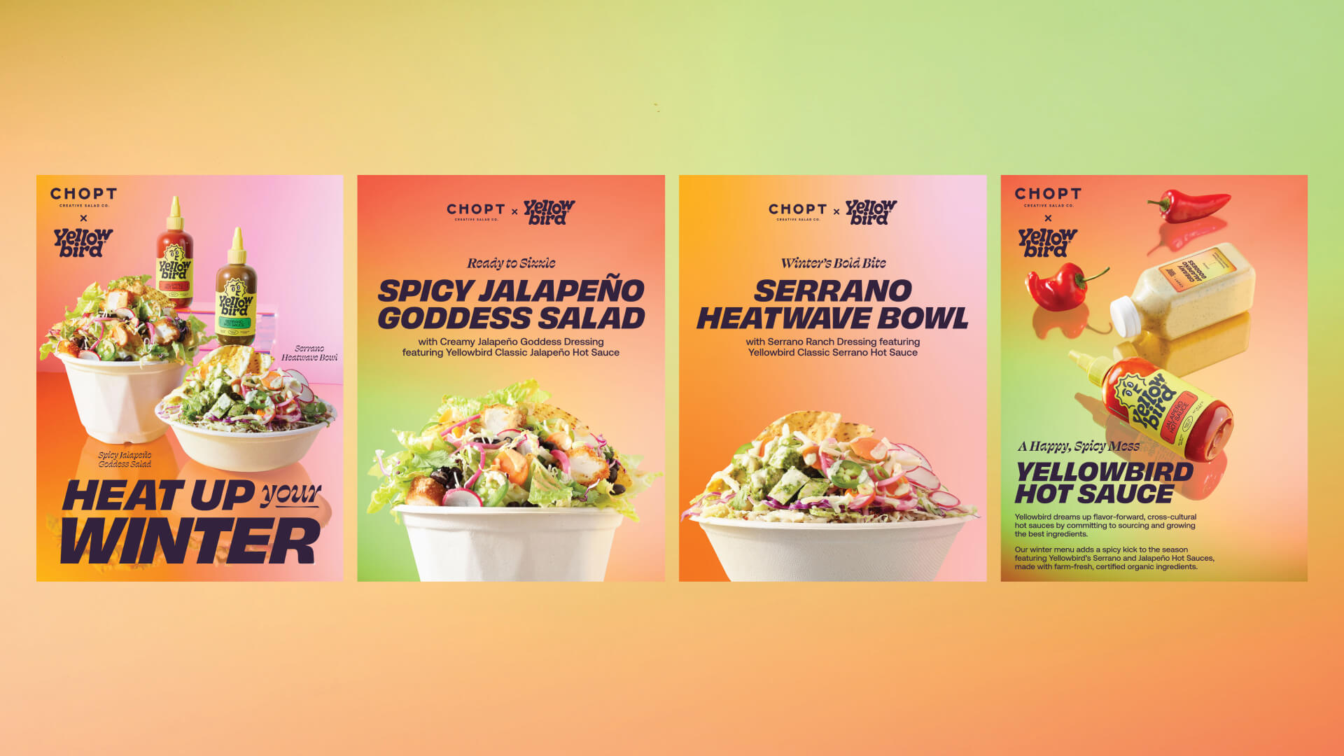 Chopt x Yellowbird Hot Sauce