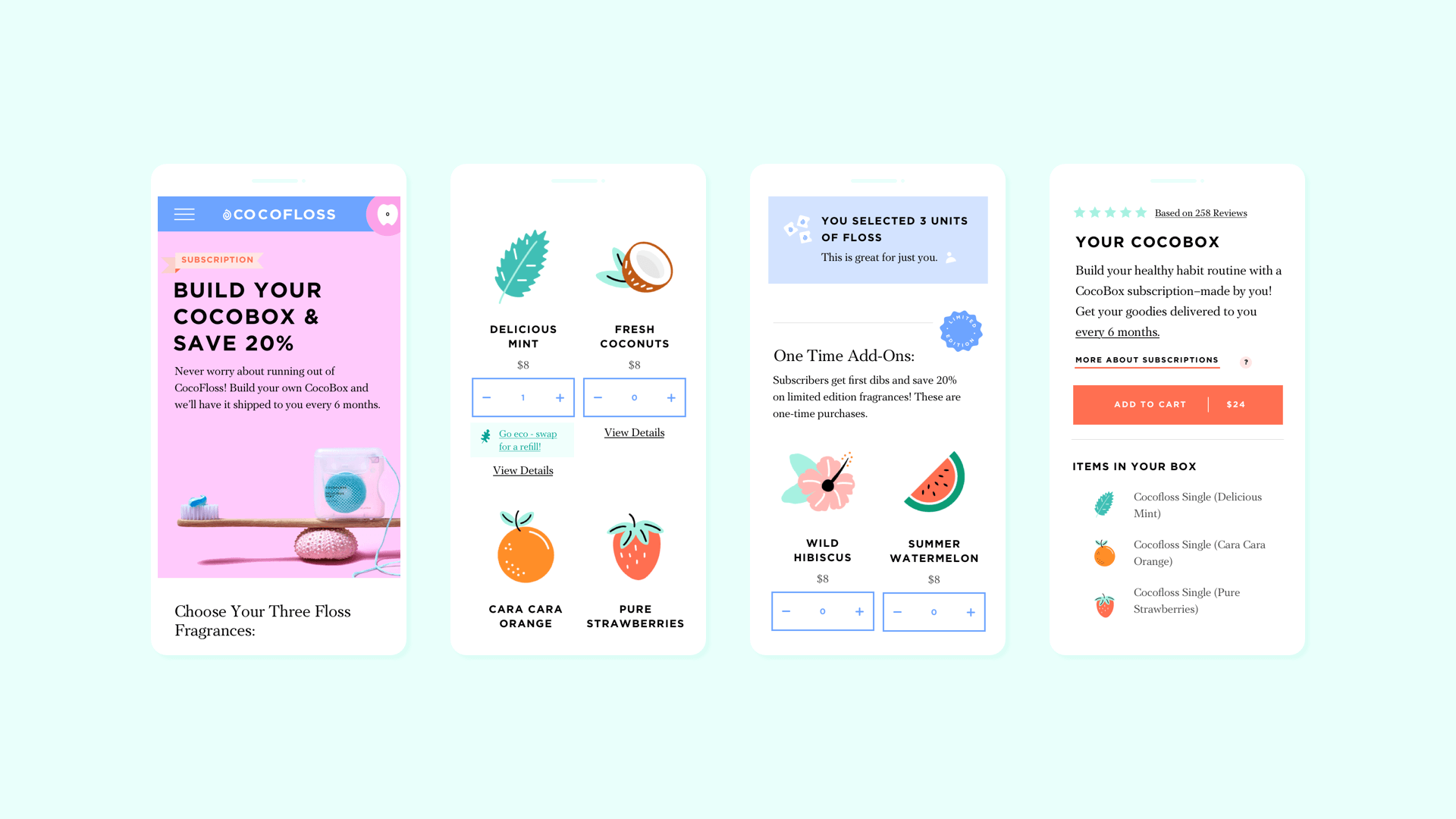 Fresh Looks for Cocofloss