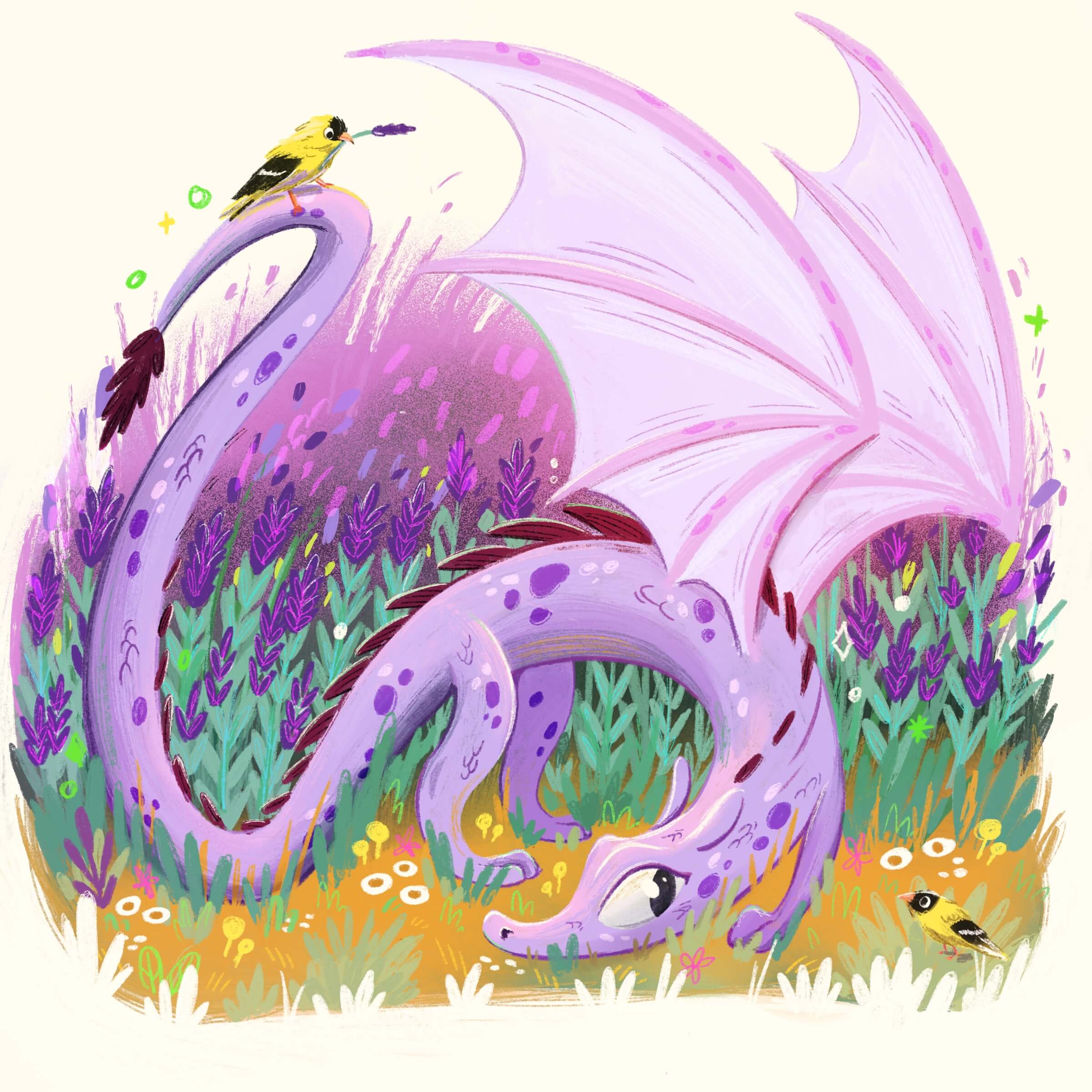 Lavender Dragon